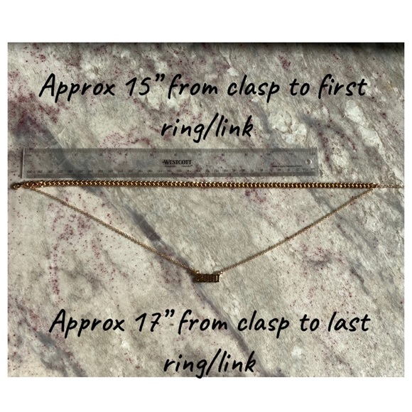 Millennial Double-Chain Gold-Tone Necklace - Picture 6 of 8